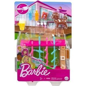 Barbie Foosball Table with Pet‎  Mini Playset NEW